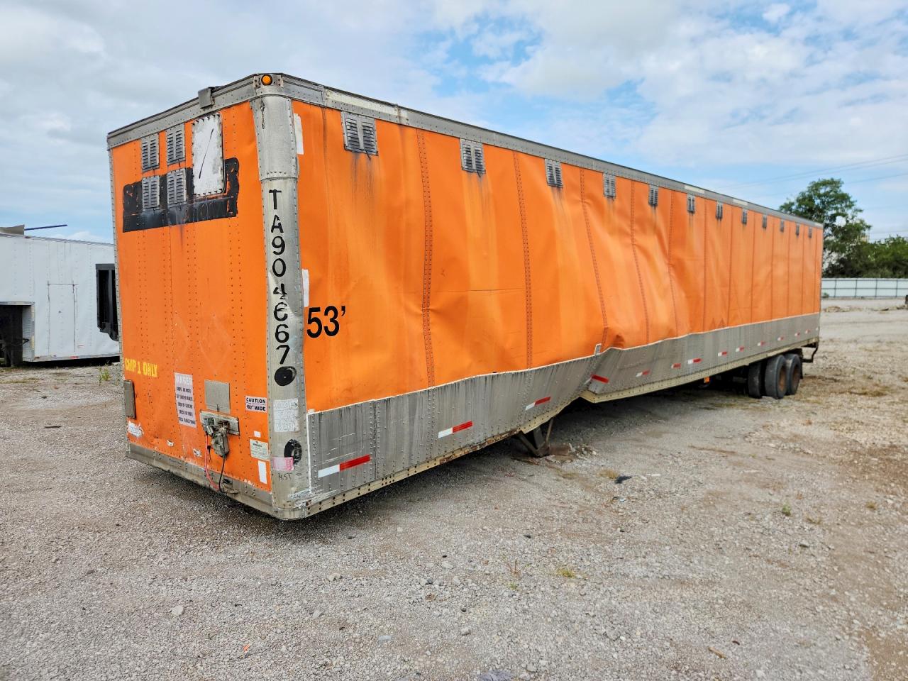 2001 WABASH DVCVHPC DRY VAN TRAILER | 1JJV532WX1L755657 | UPCARS