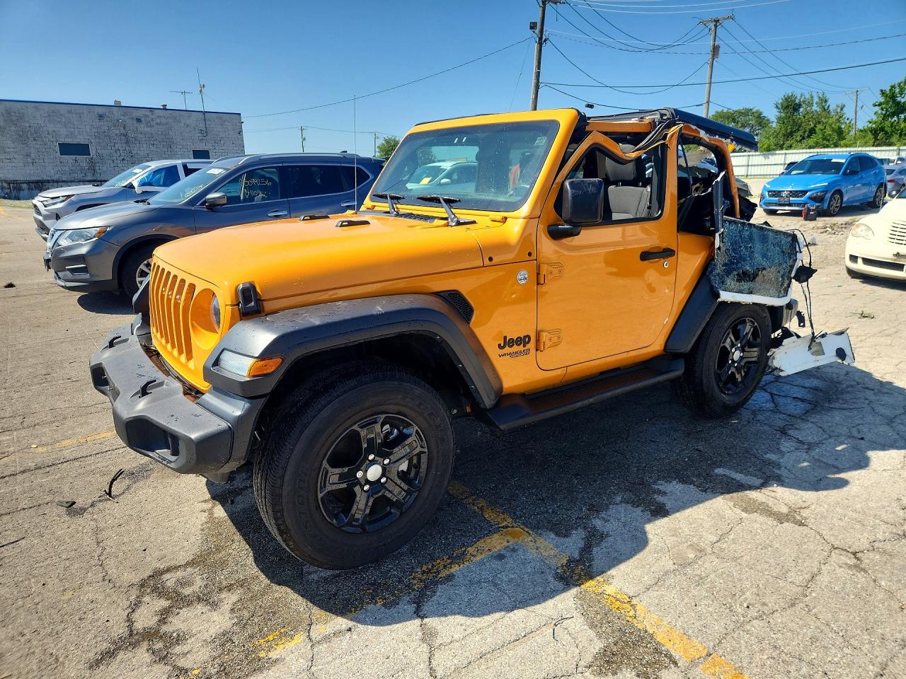 2021 JEEP WRANGLER SPORT | 1C4GJXAN5MW671455 | UPCARS