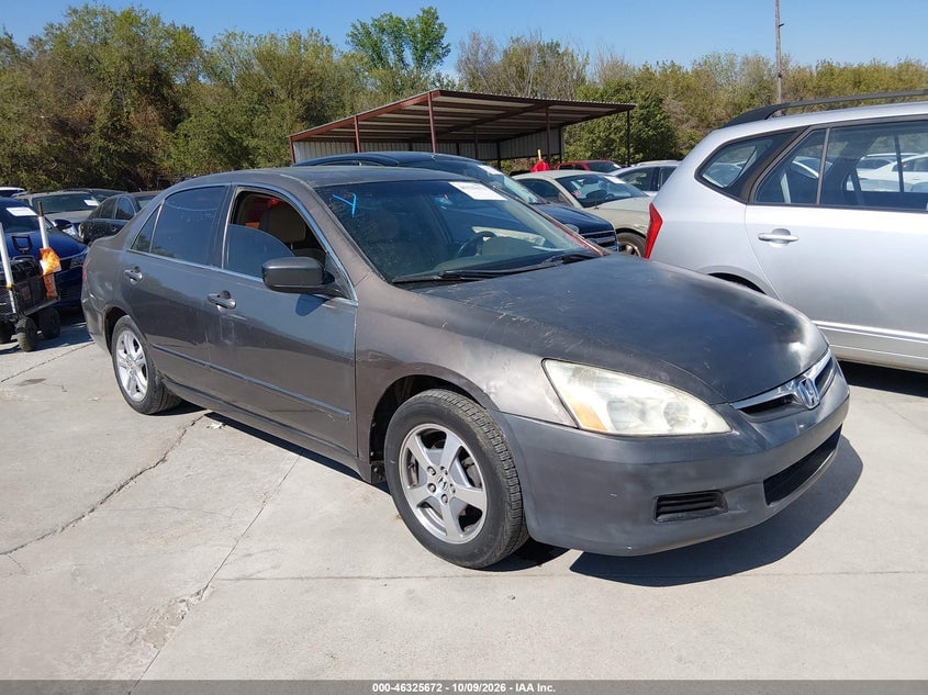 2007 HONDA ACCORD 2.4 EX | 1HGCM56837A047296 | UPCARS