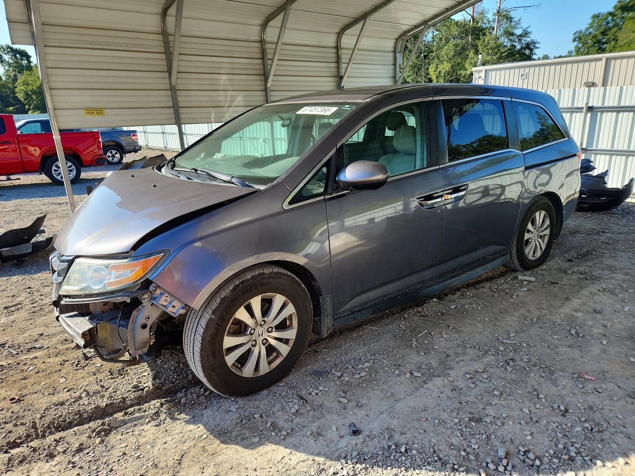 2016 HONDA ODYSSEY SE | 5FNRL5H38GB010457 | UPCARS