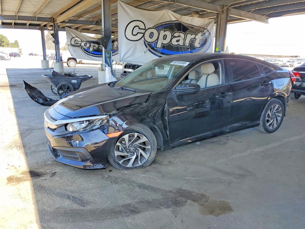 2017 HONDA CIVIC EX | 2HGFC2F70HH501092 | UPCARS