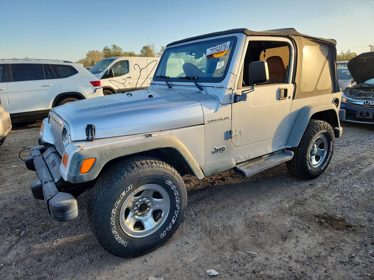 2002 JEEP WRANGLER X | 1J4FA39S72P742669 | UPCARS