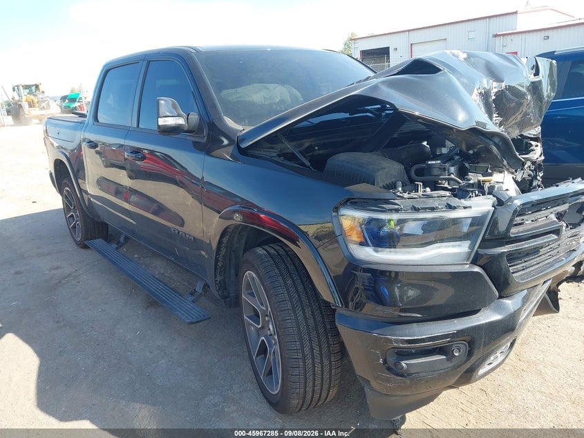 2019 RAM 1500 LARAMIE  4X4 5'7 BOX | 1C6SRFJT6KN791626 | UPCARS
