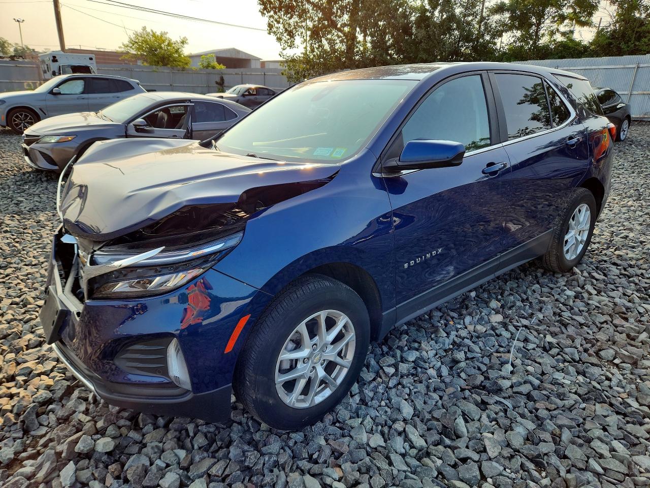 2022 CHEVROLET EQUINOX LT | 3GNAXUEV1NL246567 | UPCARS