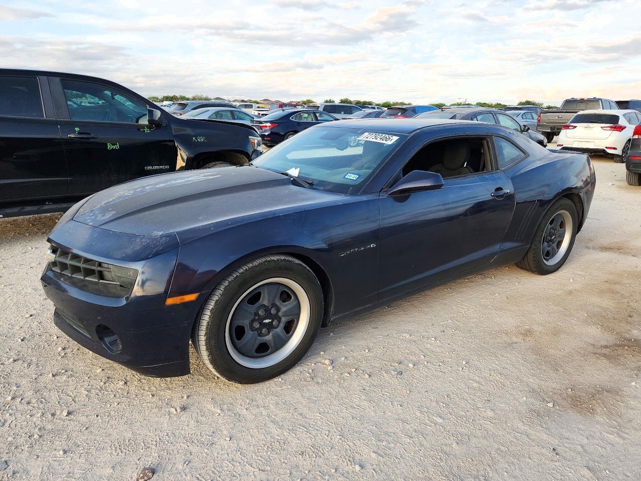 2012 CHEVROLET CAMARO LS | 2G1FA1E31C9184657 | UPCARS