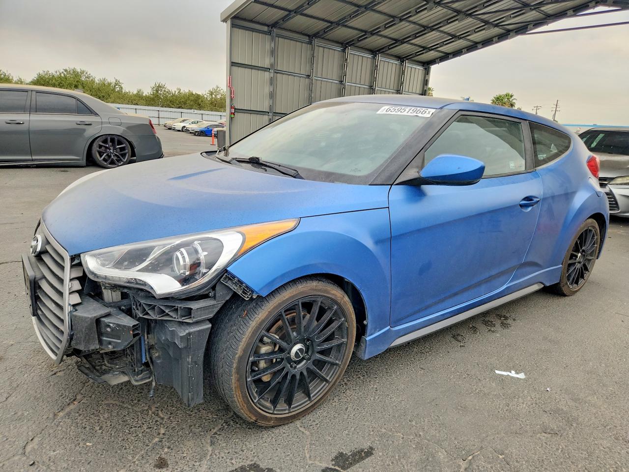 2016 HYUNDAI VELOSTER TURBO RALLY EDITION | KMHTC6AE3GU257539 | UPCARS