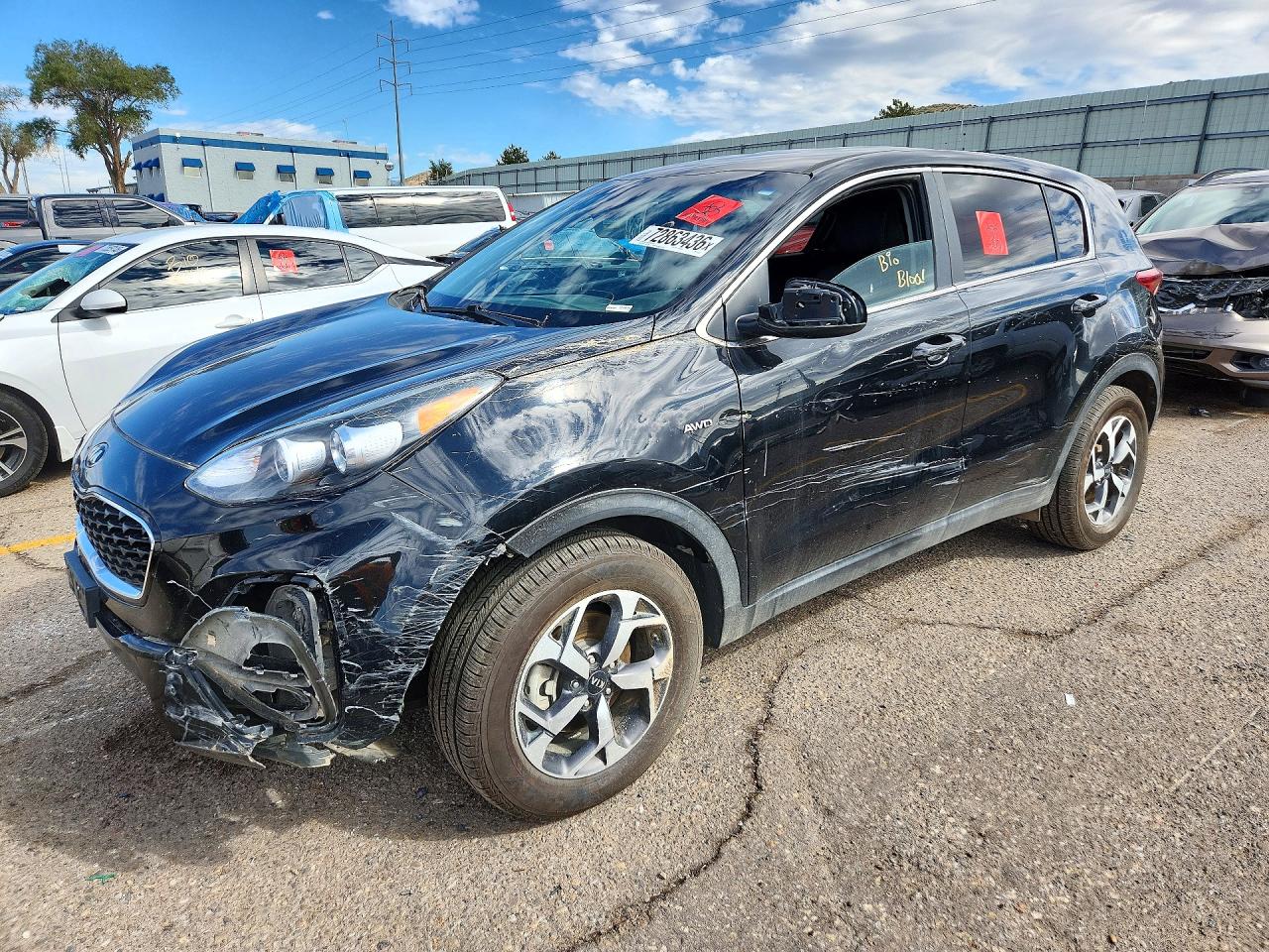 2021 KIA SPORTAGE LX | KNDPMCAC8M7915401 | UPCARS