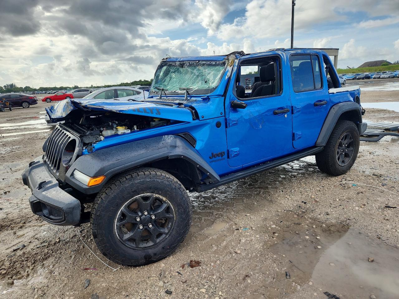 2021 JEEP WRANGLER SPORT | 1C4HJXDN3MW730731 | UPCARS