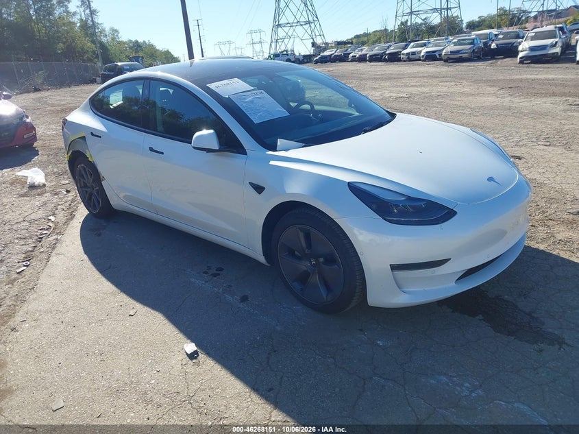 2022 TESLA MODEL 3 LONG RANGE DUAL MOTOR ALL-WHEEL DRIVE | 5YJ3E1EB7NF306037 | UPCARS