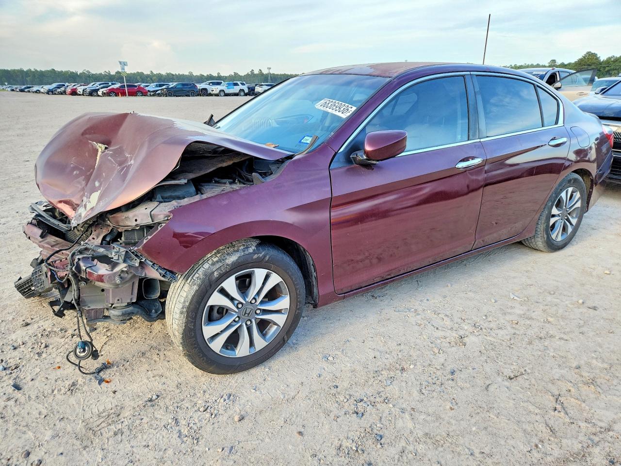 2013 HONDA ACCORD LX | 1HGCR2F39DA018921 | UPCARS