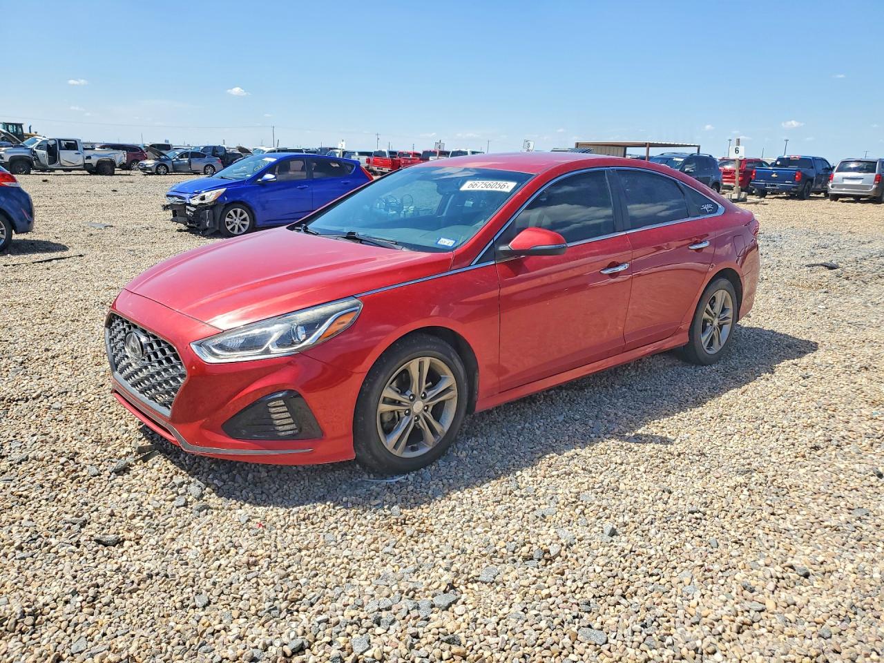 2019 HYUNDAI SONATA SEL | 5NPE34AF5KH784852 | UPCARS