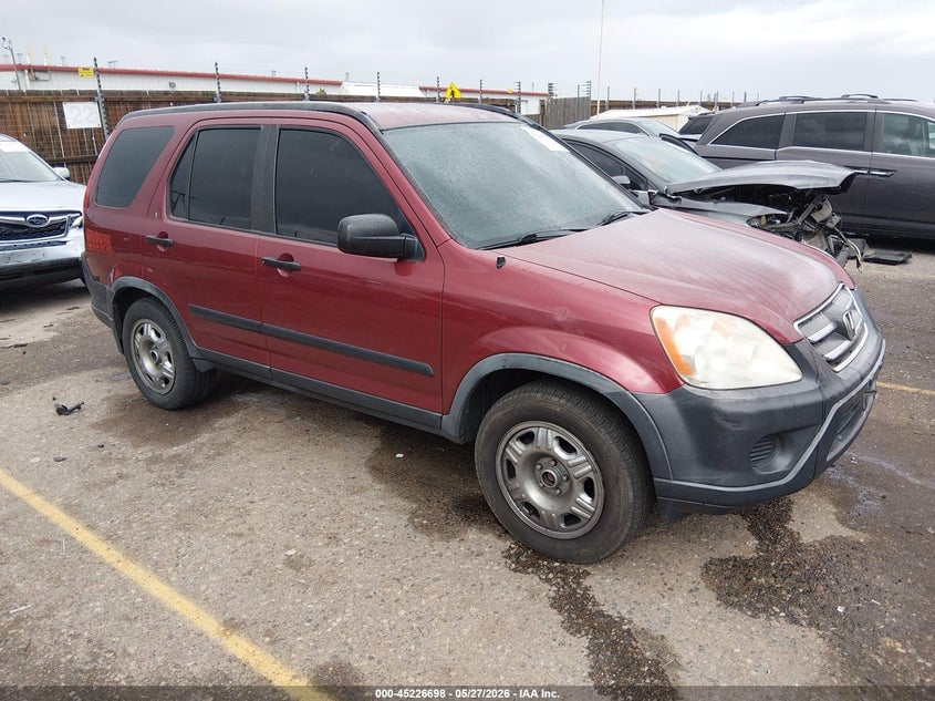 2005 HONDA CR-V LX | JHLRD78525C059953 | UPCARS