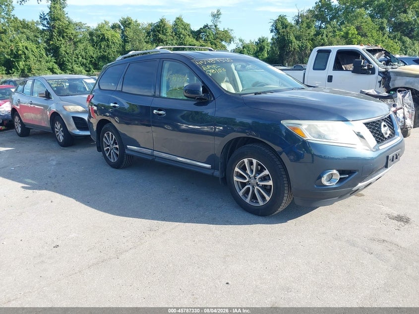 2013 NISSAN PATHFINDER SL | 5N1AR2MM7DC622145 | UPCARS