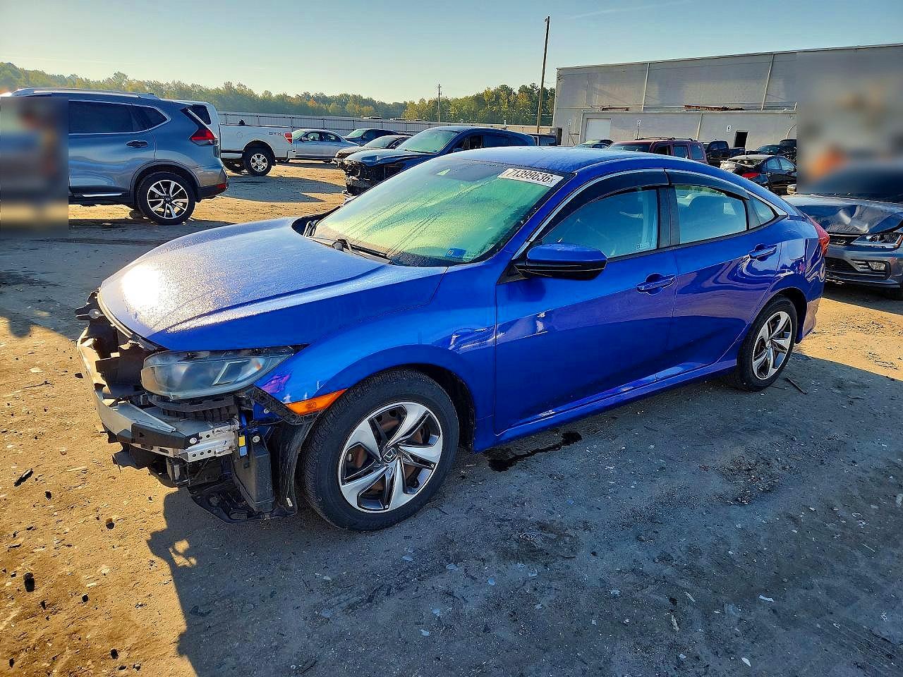 2019 HONDA CIVIC LX | 19XFC2F62KE040048 | UPCARS