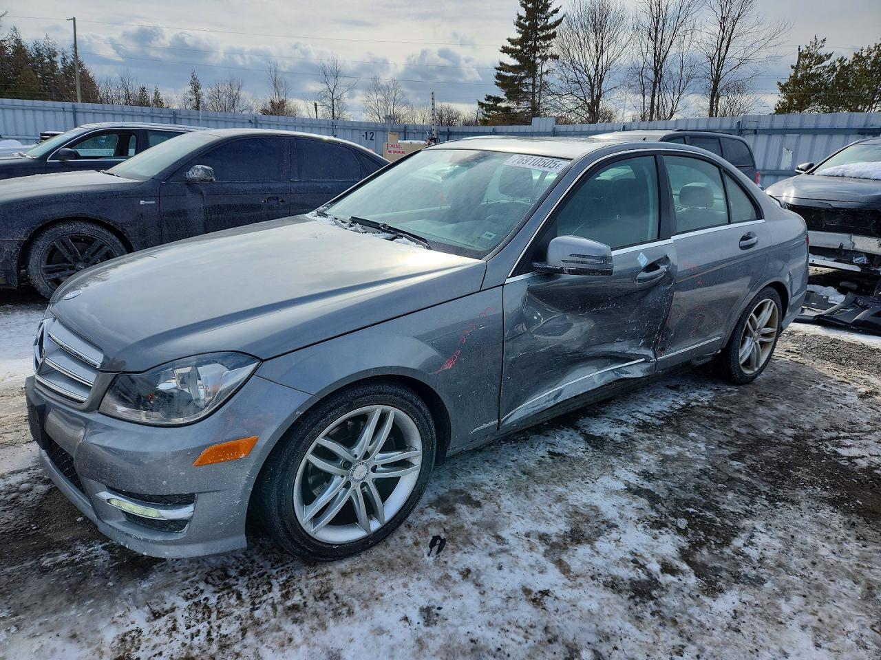 2012 MERCEDES-BENZ C-CLASS 250 4MATIC | WDDGF8FB8CA688743 | UPCARS