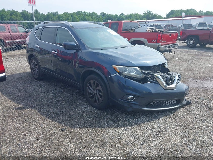 2016 NISSAN ROGUE SL | 5N1AT2MTXGC923604 | UPCARS