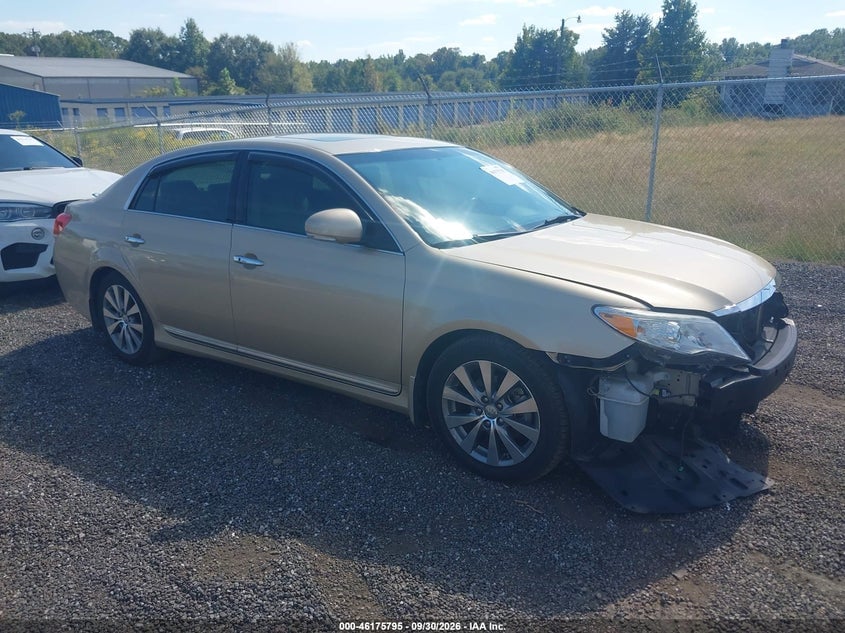 2011 TOYOTA AVALON LIMITED | 4T1BK3DB2BU420401 | UPCARS