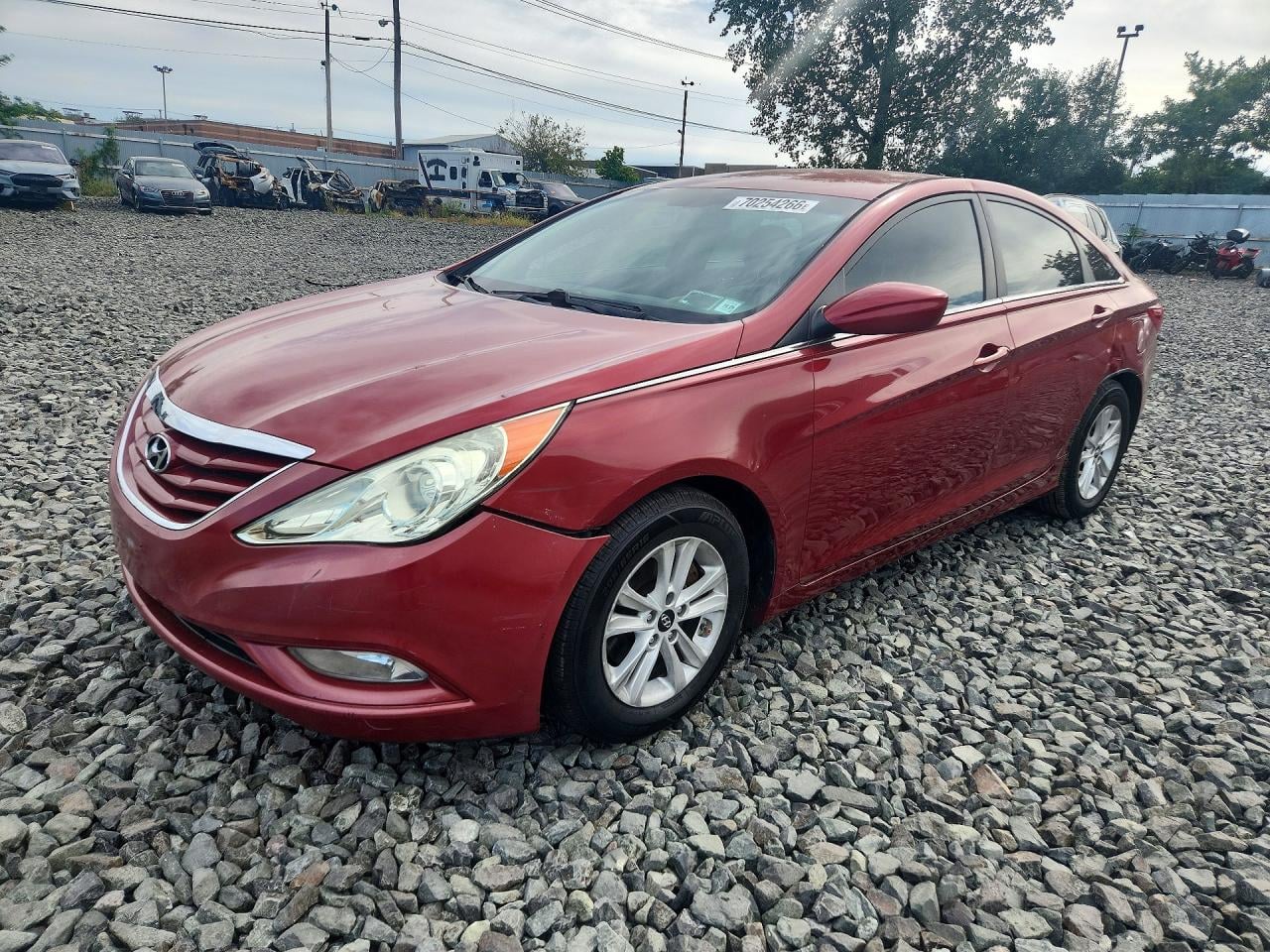 2013 HYUNDAI SONATA GLS | 5NPEB4AC2DH610278 | UPCARS