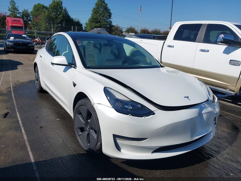 2021 TESLA MODEL 3 STANDARD RANGE PLUS REAR-WHEEL DRIVE | 5YJ3E1EA0MF921714 | UPCARS