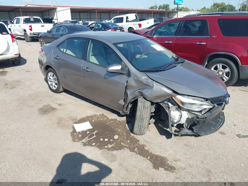 2016 TOYOTA COROLLA LE | 5YFBURHEXGP441376 | UPCARS