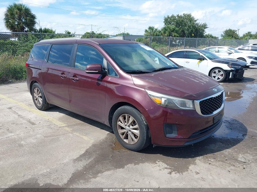 2017 KIA SEDONA LX | KNDMB5C10H6281271 | UPCARS