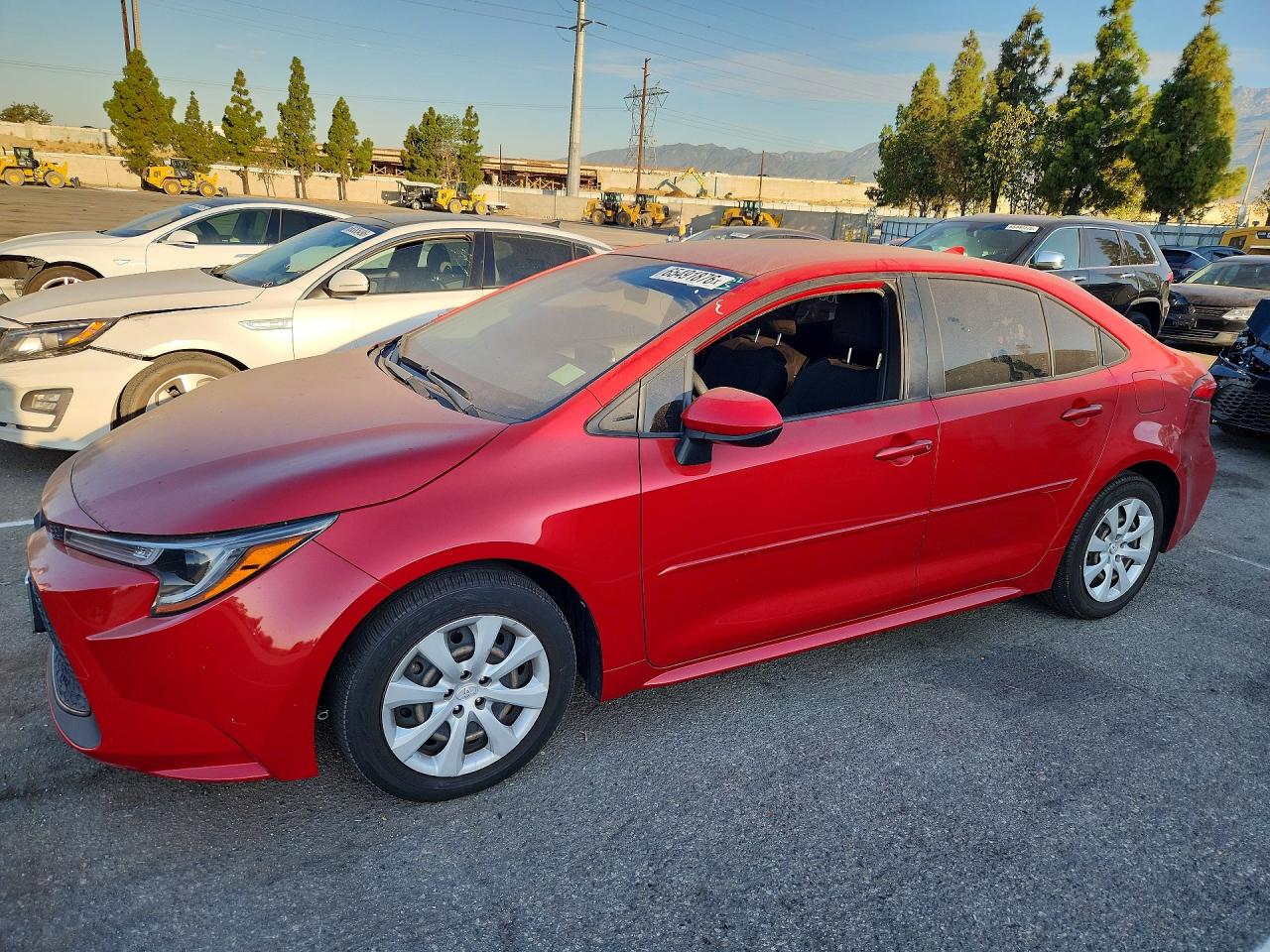 2021 TOYOTA COROLLA LE | JTDEPMAE3MJ167228 | UPCARS