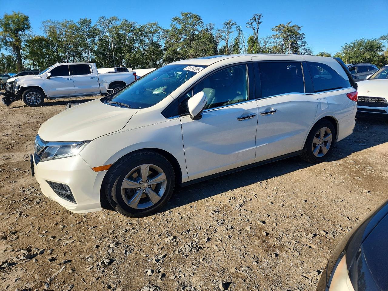 2018 HONDA ODYSSEY EXL | 5FNRL6H70JB025020 | UPCARS