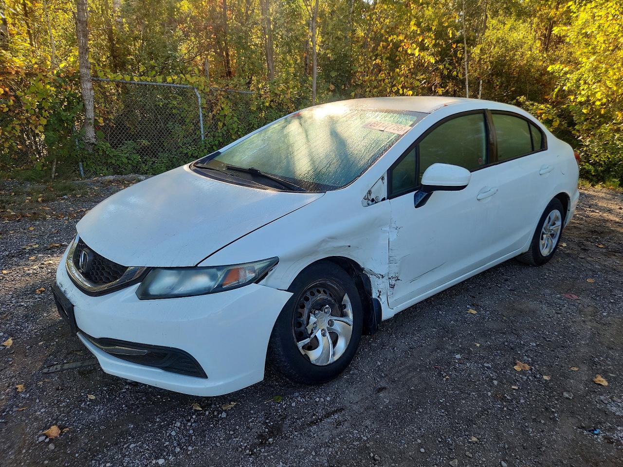 2014 HONDA CIVIC LX | 2HGFB2F43EH006728 | UPCARS