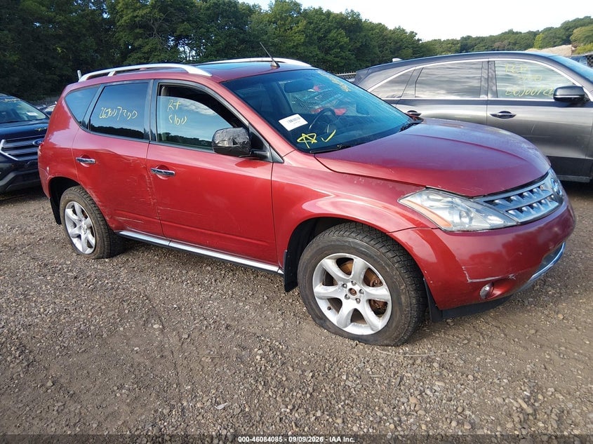 2007 NISSAN MURANO SE | JN8AZ08W17W645495 | UPCARS