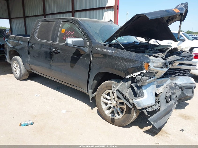 2021 CHEVROLET SILVERADO 1500 2WD  SHORT BED LT | 3GCPWCED9MG481703 | UPCARS
