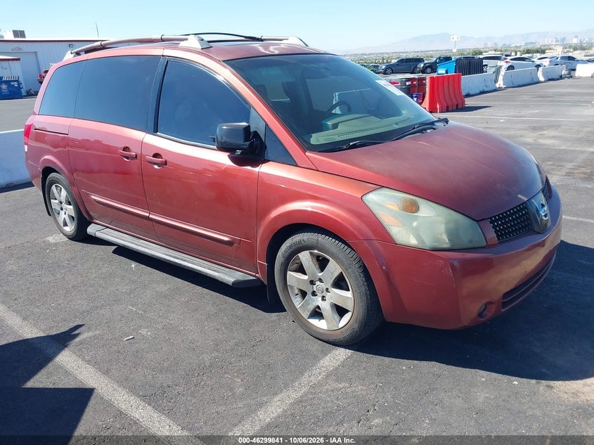 2004 NISSAN QUEST 3.5 SE | 5N1BV28U04N341903 | UPCARS