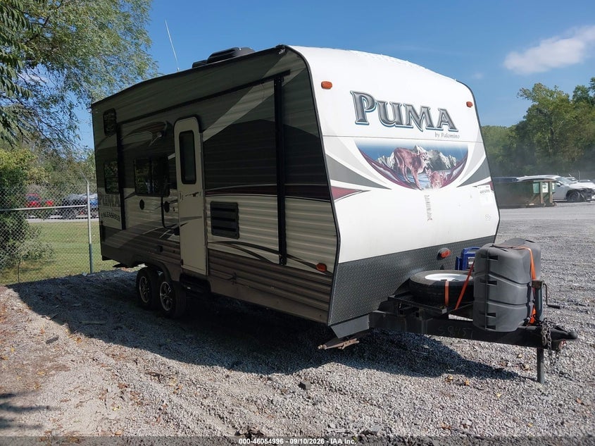 2016 FOREST RIVER PALOMINO PUMA XLE TO | 4X4TPTW25GP058457 | UPCARS