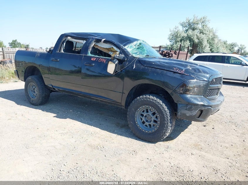2017 RAM 1500 LONE STAR  4X4 5'7 BOX | 1C6RR7LT8HS511099 | UPCARS