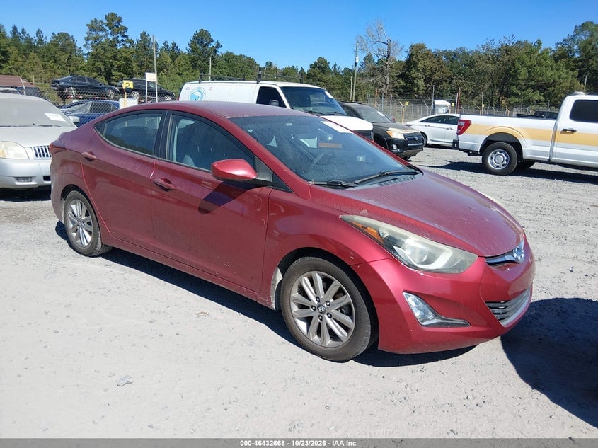 2015 HYUNDAI ELANTRA SE | 5NPDH4AE3FH615617 | UPCARS