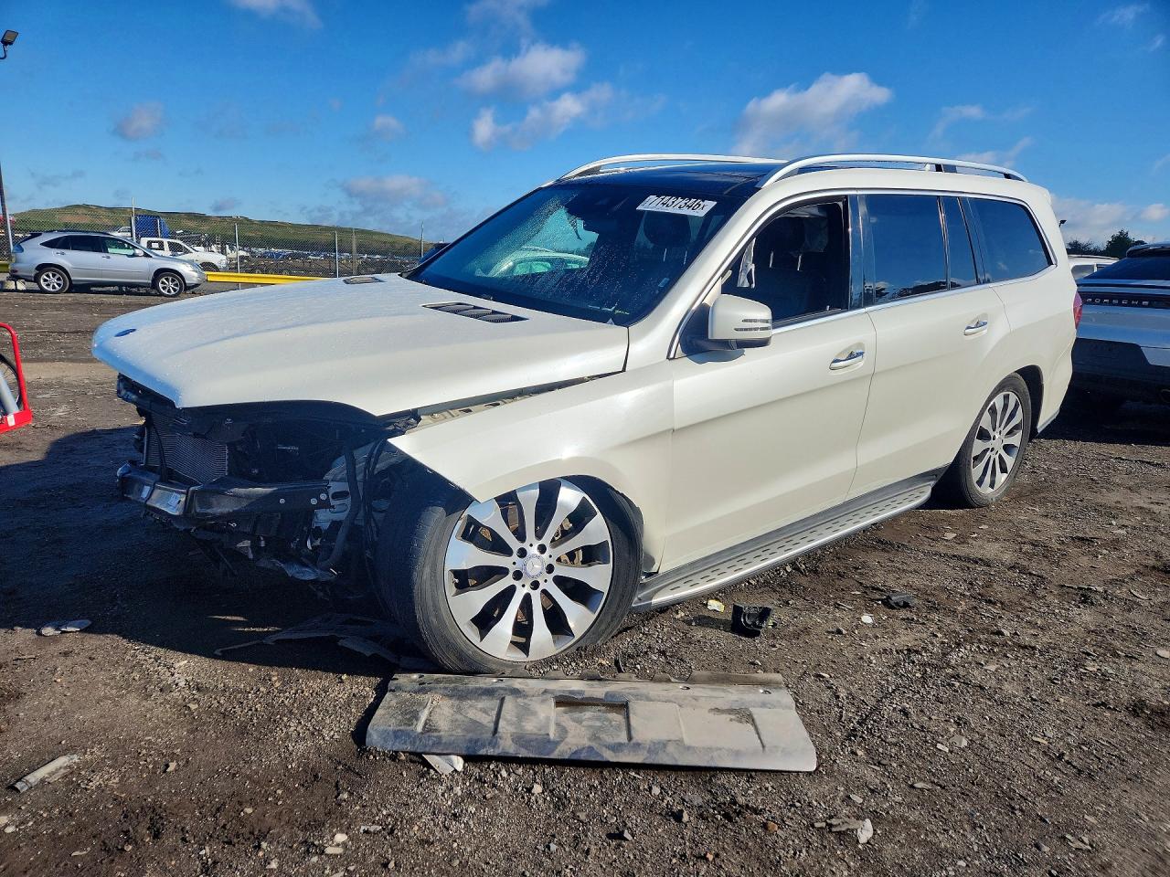 2017 MERCEDES-BENZ GLS-CLASS 450 4MATIC | 4JGDF6EE8HA788566 | UPCARS