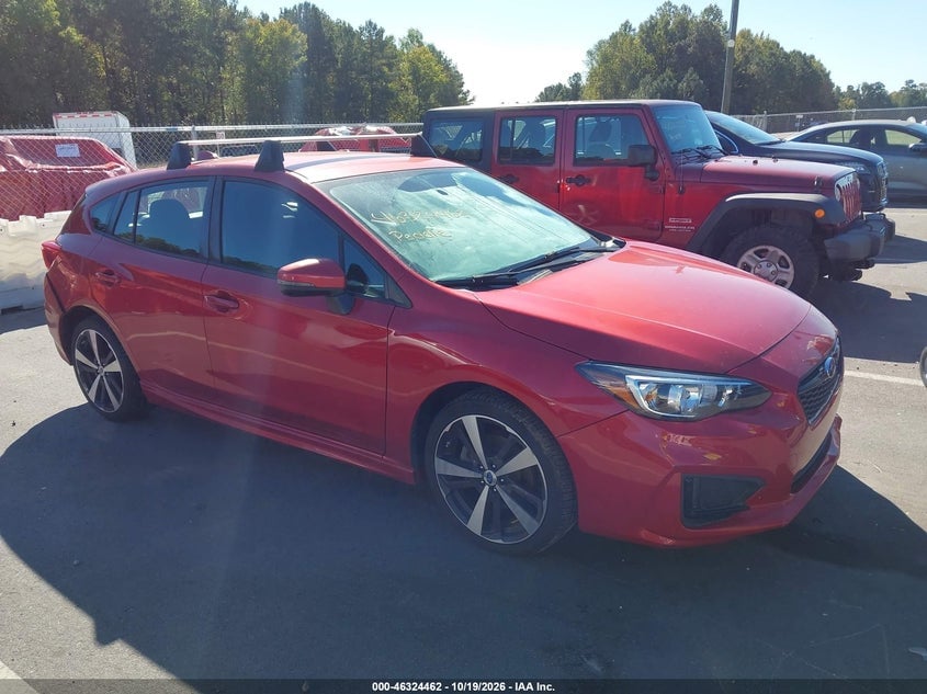 2017 SUBARU IMPREZA 2.0I SPORT | 4S3GTAK66H3711242 | UPCARS