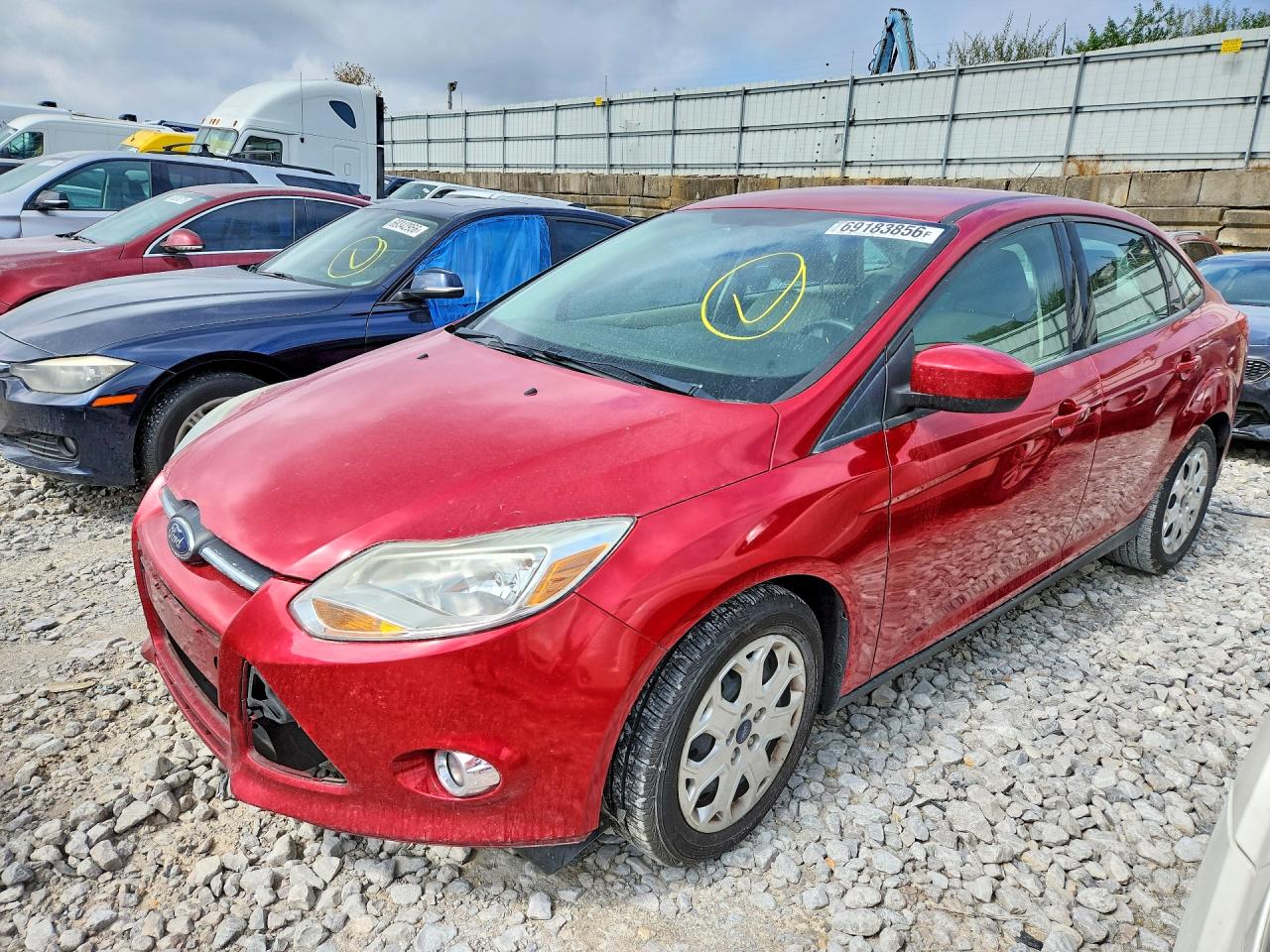 2012 FORD FOCU SE | 1FAHP3F26CL417527 | UPCARS