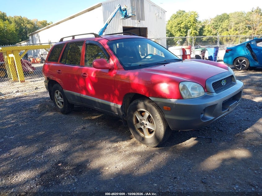 2003 HYUNDAI SANTA FE | KM8SB12B83U469109 | UPCARS