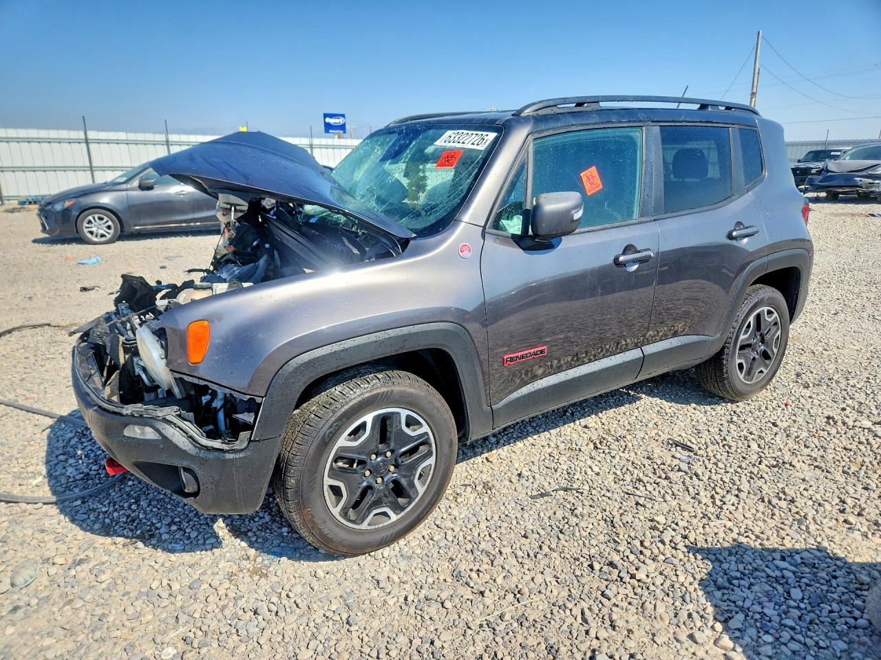 2017 JEEP RENEGADE TRAILHAWK | ZACCJBCB4HPF95833 | UPCARS