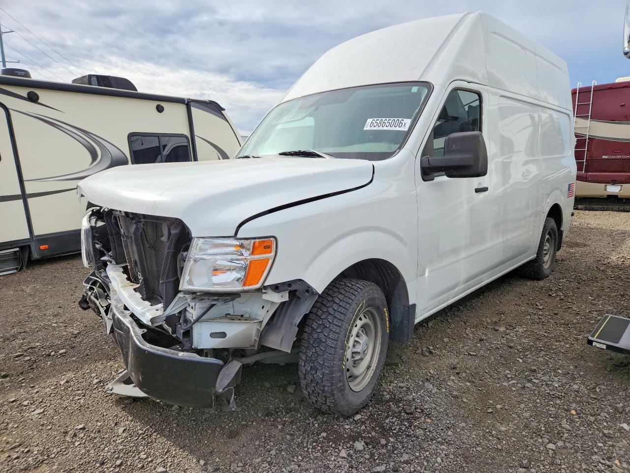 2021 NISSAN NV2500 DELIVERY VAN | 1N6BF0LY9MN808698 | UPCARS