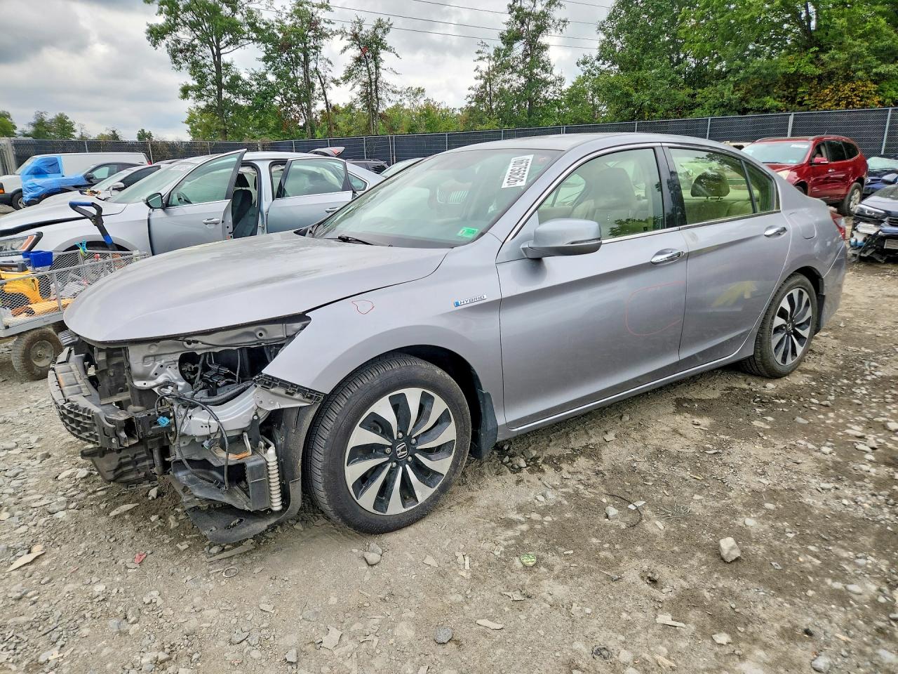 2017 HONDA ACCORD HYBRID EXL | JHMCR6F5XHC022850 | UPCARS