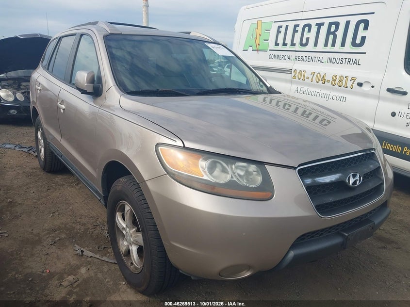 2007 HYUNDAI SANTA FE GLS | 5NMSG73D47H049854 | UPCARS