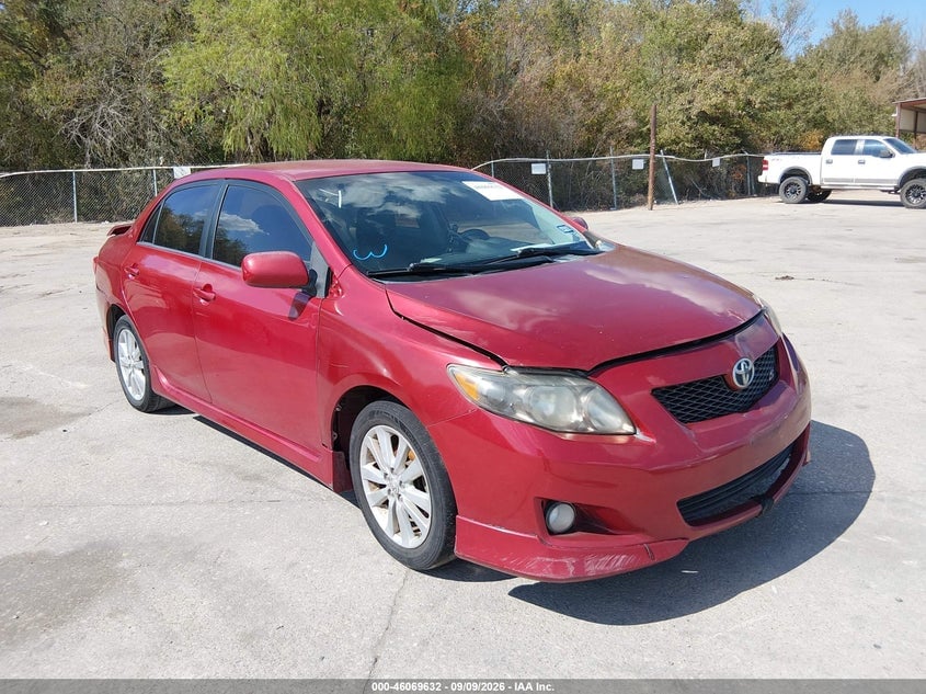 2010 TOYOTA COROLLA S | 2T1BU4EE4AC475053 | UPCARS