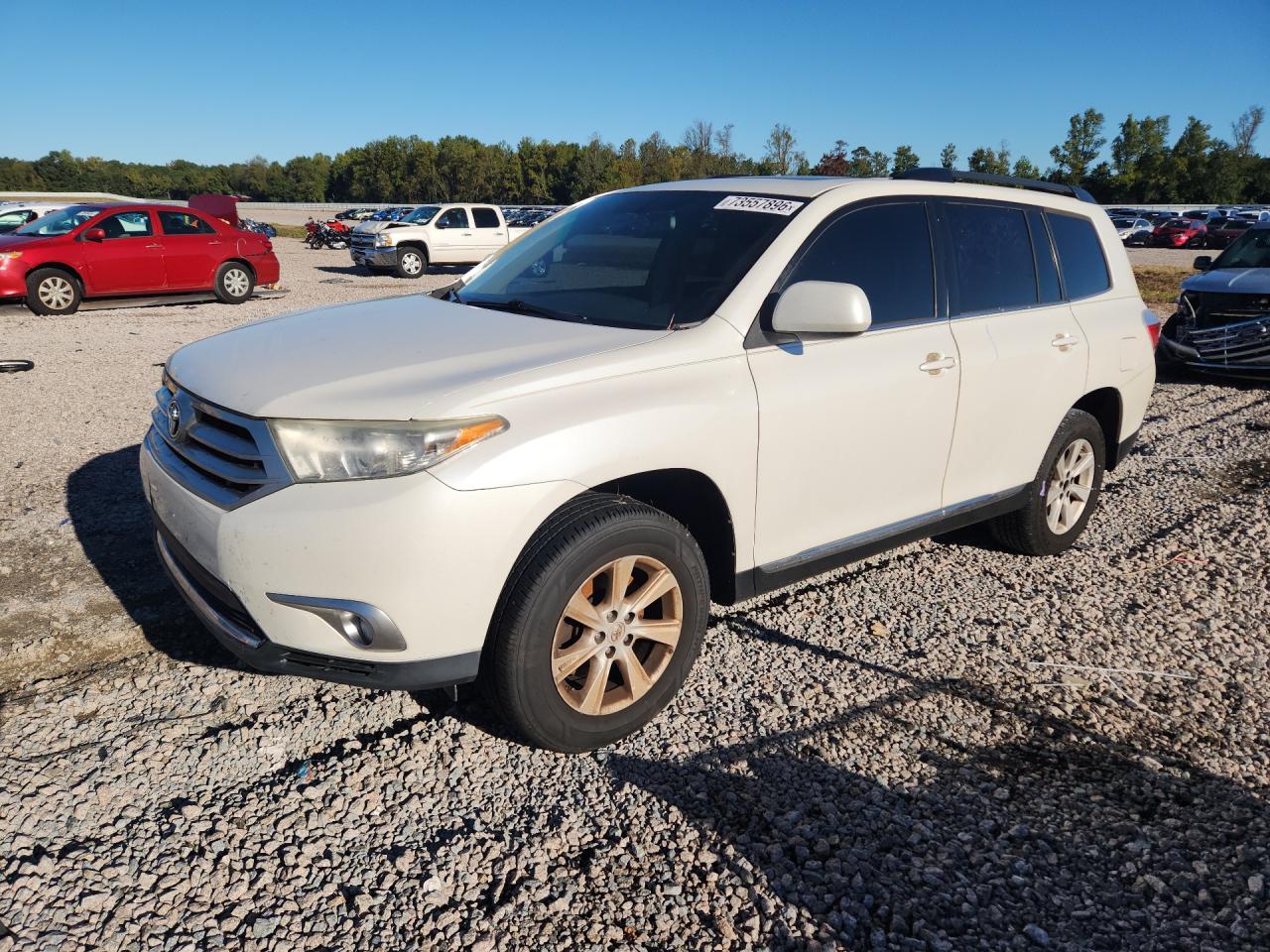 2012 TOYOTA HIGHLANDER SE | 5TDZA3EH8CS027856 | UPCARS