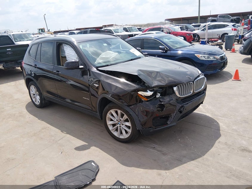 2016 BMW X3 XDRIVE28I | 5UXWX9C57G0D83058 | UPCARS
