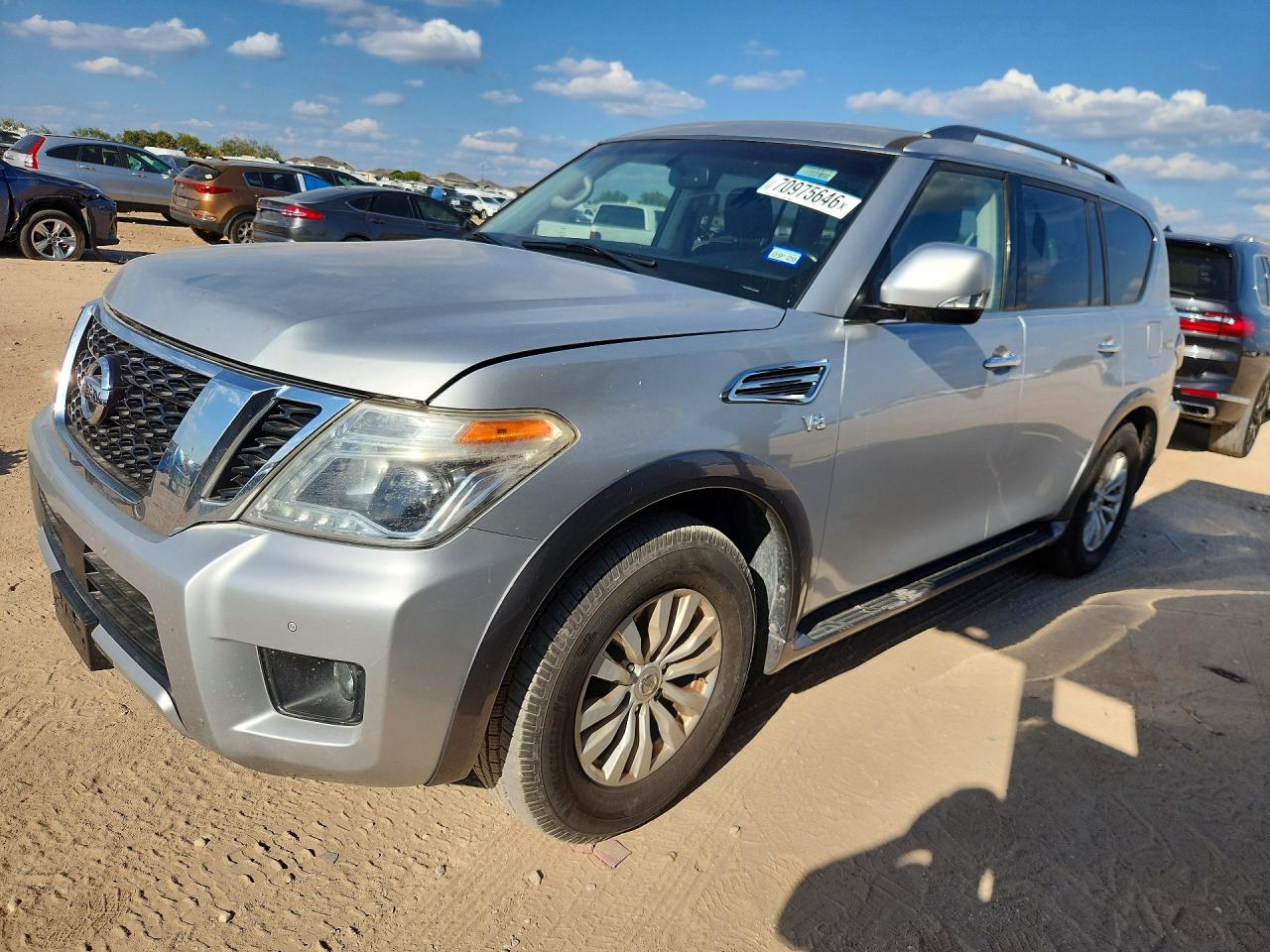2017 NISSAN ARMADA SV | JN8AY2NC7H9505752 | UPCARS