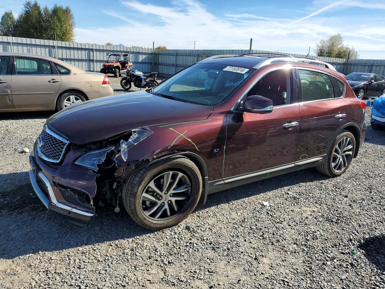 2016 INFINITI QX50 BASE | JN1BJ0RR9GM269675 | UPCARS