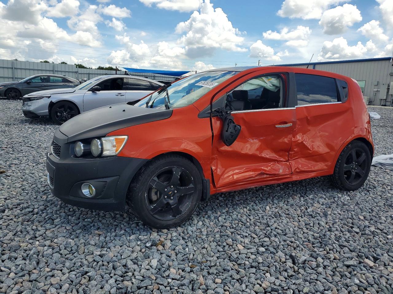 2012 CHEVROLET SONIC LTZ | 1G1JF6SB9C4168813 | UPCARS