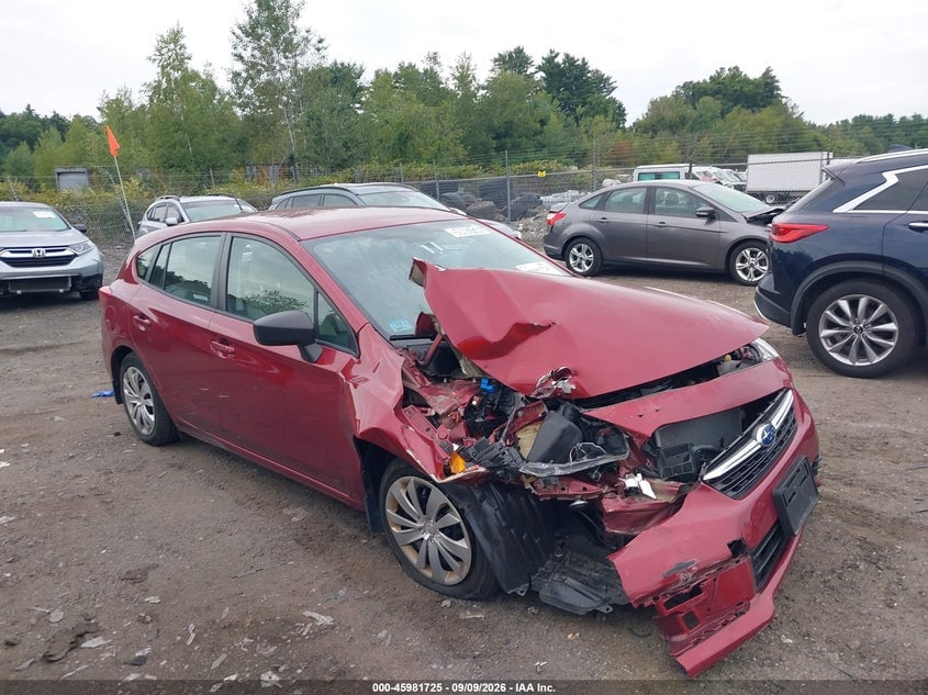 2022 SUBARU IMPREZA BASE 5-DOOR | 4S3GTAB62N3707491 | UPCARS