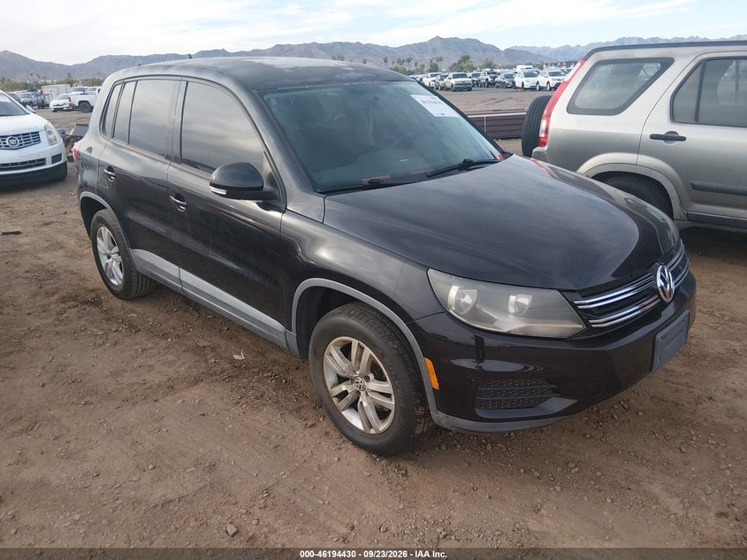 2014 VOLKSWAGEN TIGUAN S | WVGAV3AX4EW510404 | UPCARS